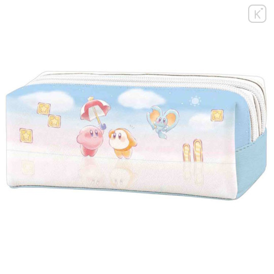 Japan Kirby Pen Pouch Pencil Case - Kirby & Waddle Dee / One's Daily Life - 1