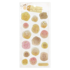 Japan Pokemon Melty Chouchou Clear Sticker - Electric Type : Wax Style Seal