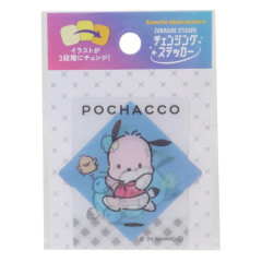 Japan Sanrio Lenticular Sticker - Pochacco