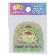 Japan Sanrio Lenticular Sticker - Pompompurin