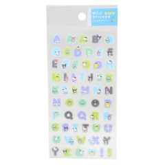 Japan Sanrio Moji Sticker - Characters / English Alphabet Colorful B