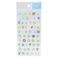 Japan Sanrio Moji Sticker - Characters / English Alphabet Colorful B - 1