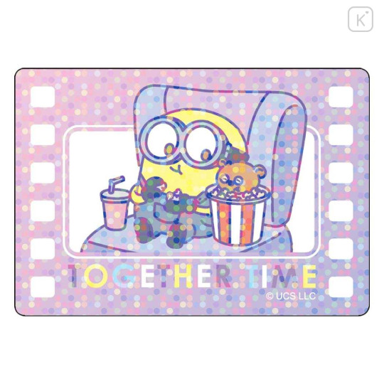 Japan Minions Hologram Vinyl Sticker Set - Bob & Bear / Despicable Me 4 - 2