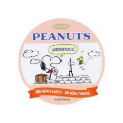 Japan Peanuts Vinyl Deco Sticker - Snoopy Travel / New Places New Things