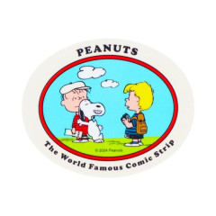 Japan Peanuts Vinyl Deco Sticker - Snoopy & Kids / Smirk Photo Time