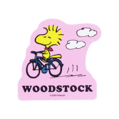 Japan Peanuts Vinyl Deco Sticker - Woodstock / Bike