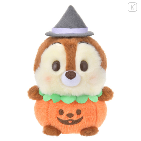 Japan Disney Store Urupocha-chan Plush - Chip : Halloween Pumpkin - 1