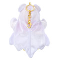 Japan Disney Store Fluffy Plush Keychain - Pooh : Halloween Candy Ghost - 3