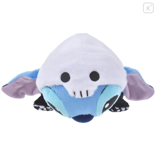 Japan Disney Store Fluffy Plush Toy - Stitch : Halloween Skeleton - 4
