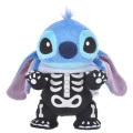 Japan Disney Store Fluffy Plush Toy - Stitch : Halloween Skeleton - 5