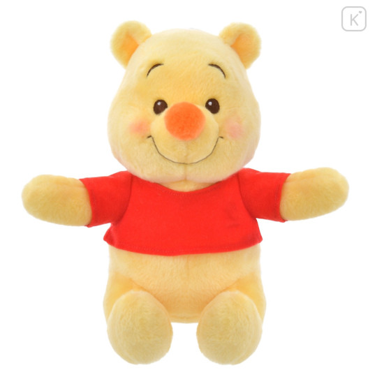 Japan Disney Store Fluffy Plush Toy - Pooh : Halloween Candy Ghost - 4