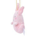 Japan Disney Store Fluffy Plush Keychain - Piglet / Halloween Ghost - 2