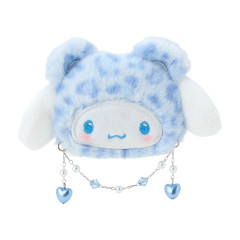 Japan Sanrio Original Face-shaped Hair Clip - Cinnamoroll / Leopard Bear