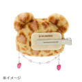 Japan Sanrio Original Face-shaped Hair Clip - Cinnamoroll / Leopard Bear - 2