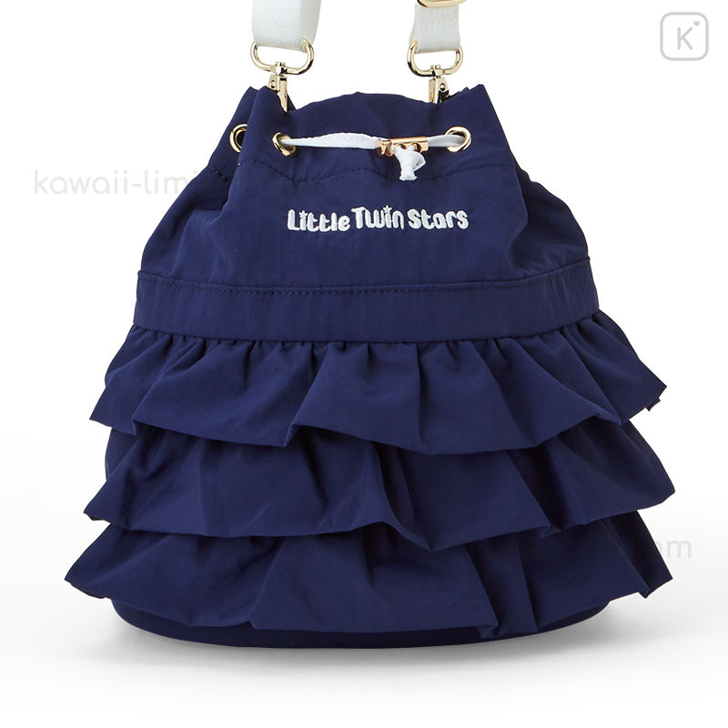 Japan Sanrio Drawstring Shoulder Bag - Little Twin Stars