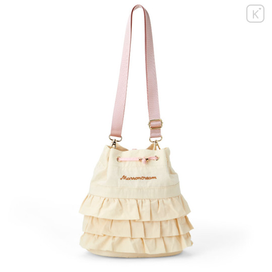 Japan Sanrio Drawstring Shoulder Bag - Marron Cream - 1