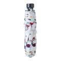 Japan Sanrio Folding Umbrella - Hello Kitty 50th Anniversary White - 3