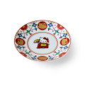 Japan Sanrio Kutani Ware Small Plate - Hello Kitty / Pendant Pattern - 1