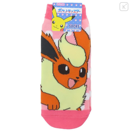 Japan Pokemon Socks - Eevee Evolution / Flareon - 1