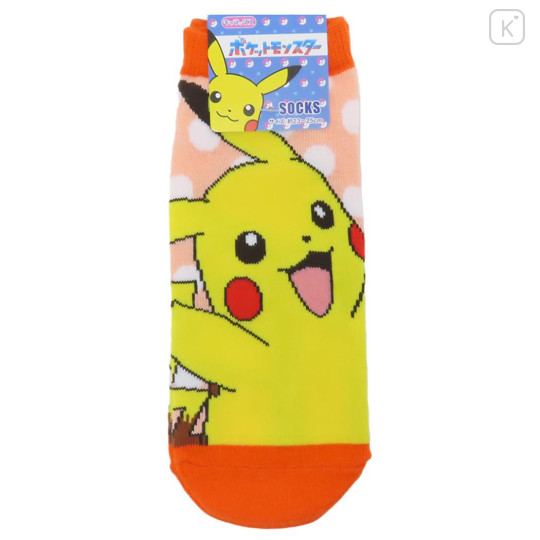 Japan Pokemon Socks - Pikachu / Red - 1