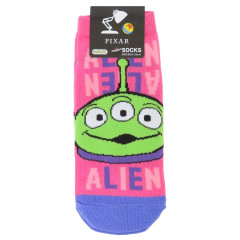 Japan Disney Socks - Toy Story Aliens / Pink