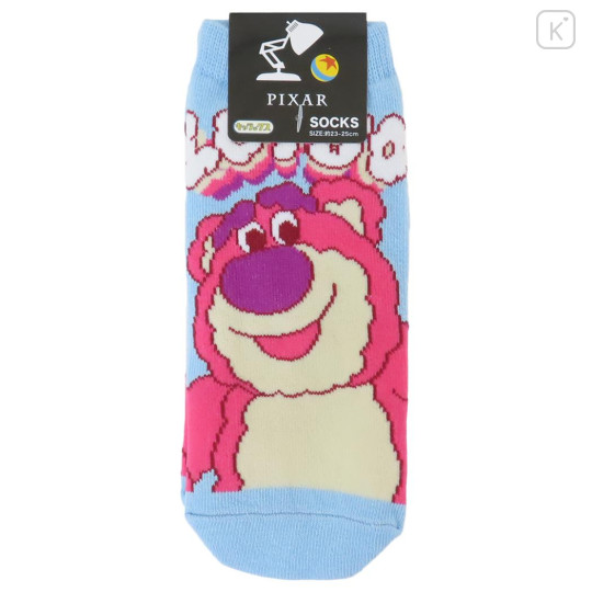 Japan Disney Socks - Toy Story Lotso / Blue - 1