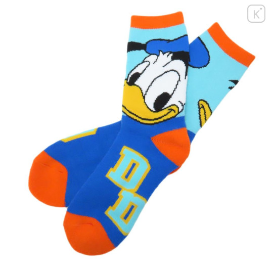 Japan Disney Crew Socks - Donald Duck - 1