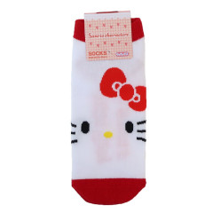 Japan Sanrio Socks - Hello Kitty / Face