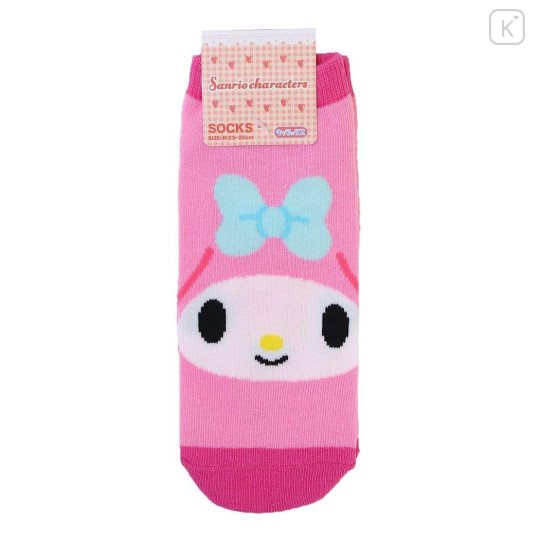 Japan Sanrio Socks - My Melody / Face - 1