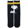 Japan Peanuts Crew Socks - Snoopy / Relax Black - 1