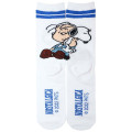 Japan Peanuts Crew Socks - Snoopy / Charlie White - 2