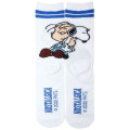 Japan Peanuts Crew Socks - Snoopy / Charlie White - 3