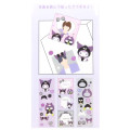 Japan Sanrio Frame Deco Sticker - Badtz-maru & Kuromi - 2