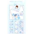 Japan Sanrio Frame Deco Sticker - Cinnamoroll & Hangyodon / Blue - 2