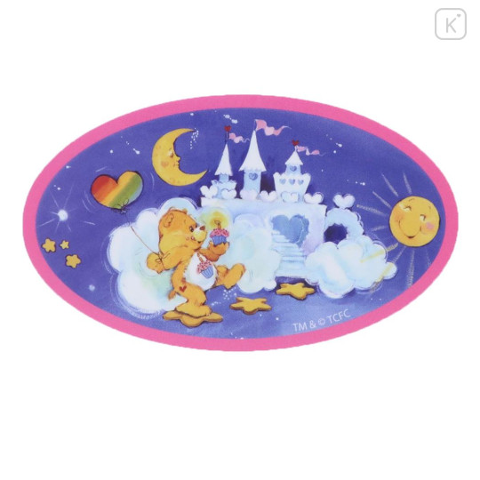 Japan Care Bears Vinyl Sticker - Birthday Bear Night Castle - 1