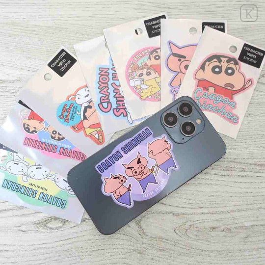 Japan Crayon Shin-chan Vinyl Sticker - Crayon Shinchan / Buriburizaemon - 2