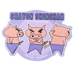 Japan Crayon Shin-chan Vinyl Sticker - Buriburizaemon / Pose