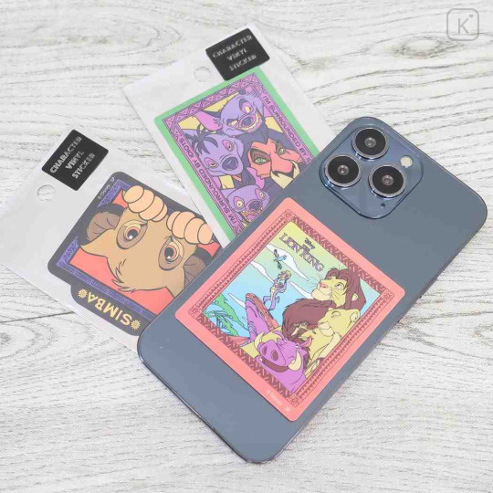 Japan Disney Vinyl Sticker - The Lion King : Villains - 2