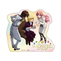 Japan Mobile Suit Gundam Seed Vinyl Sticker - Cagalli Kira Lacus