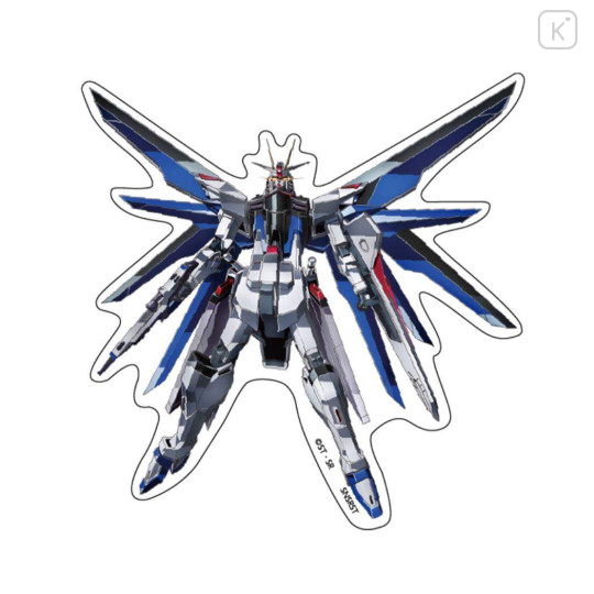 Japan Mobile Suit Gundam Seed Vinyl Sticker - Kira Freedom Gundam - 1