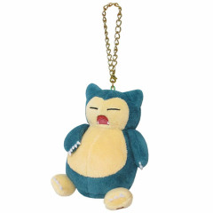 Japan Pokemon Mascot Keychain - Snorlax / All Star Collection