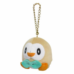 Japan Pokemon Mascot Keychain - Rowlet / All Star Collection