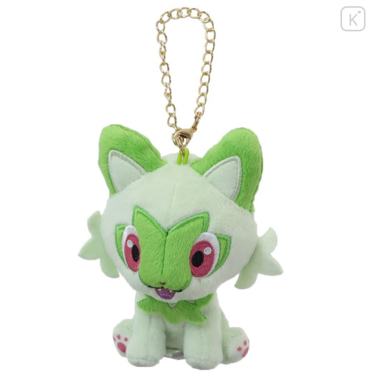 Japan Pokemon Mascot Keychain - Sprigatito / All Star Collection - 1