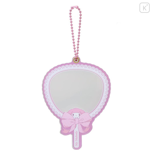 Japan Sanrio Acrylic Keychain - My Melody / Idol Clear Fan - 1