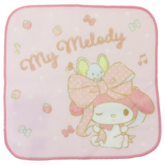 Japan Sanrio Mini Towel - My Melody / Big Ribbon