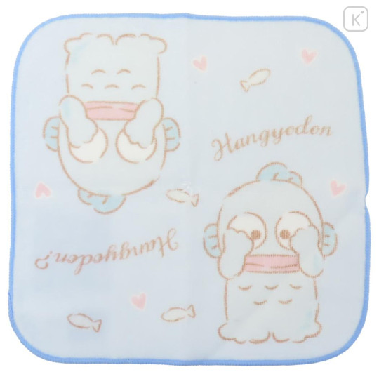 Japan Sanrio Mini Towel - Hangyodon / Peek A Boo - 1