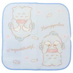 Japan Sanrio Mini Towel - Hangyodon / Peek A Boo