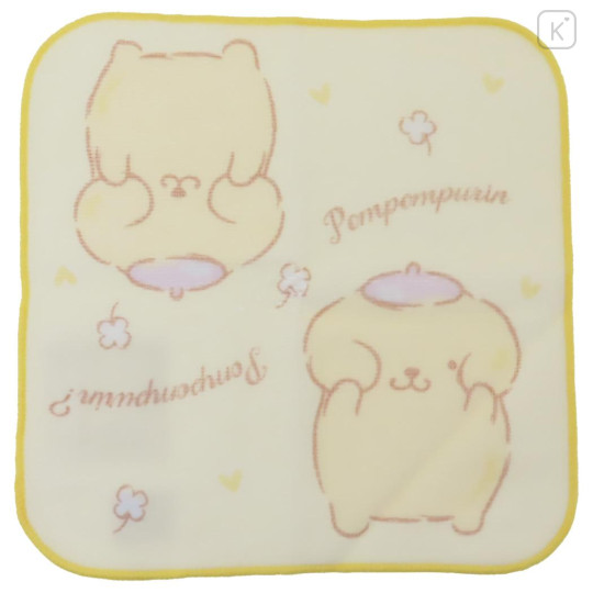 Japan Sanrio Mini Towel - Pompompurin / Peek A Boo - 1