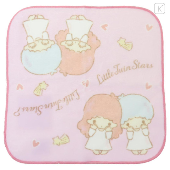 Japan Sanrio Mini Towel - Little Twin Stars / Peek A Boo - 1