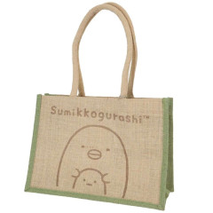 Japan San-X Jute Tote Bag - Sumikko Gurashi / Penguin?